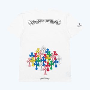 CH Multi Color White Tee