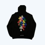 CH Script Multicolor Cross Cemetery Zip Up Hoodie