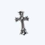 Small Double Cross Pendant