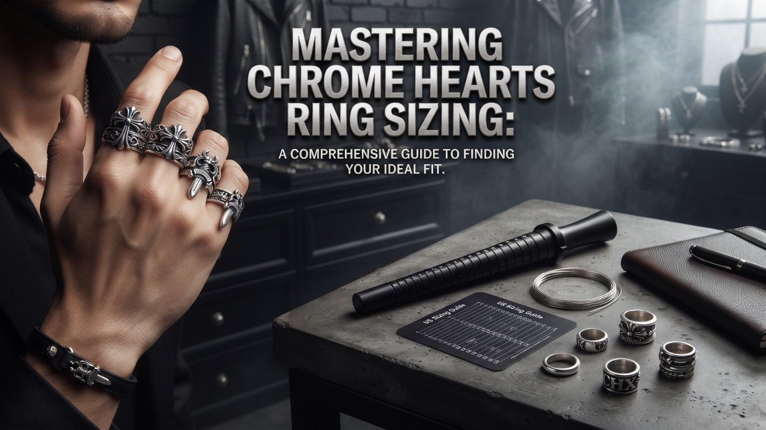 Chrome Hearts Ring Sizing Guide